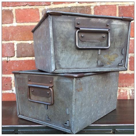 vintage metal enclosre boxes|vintage metal boxes.